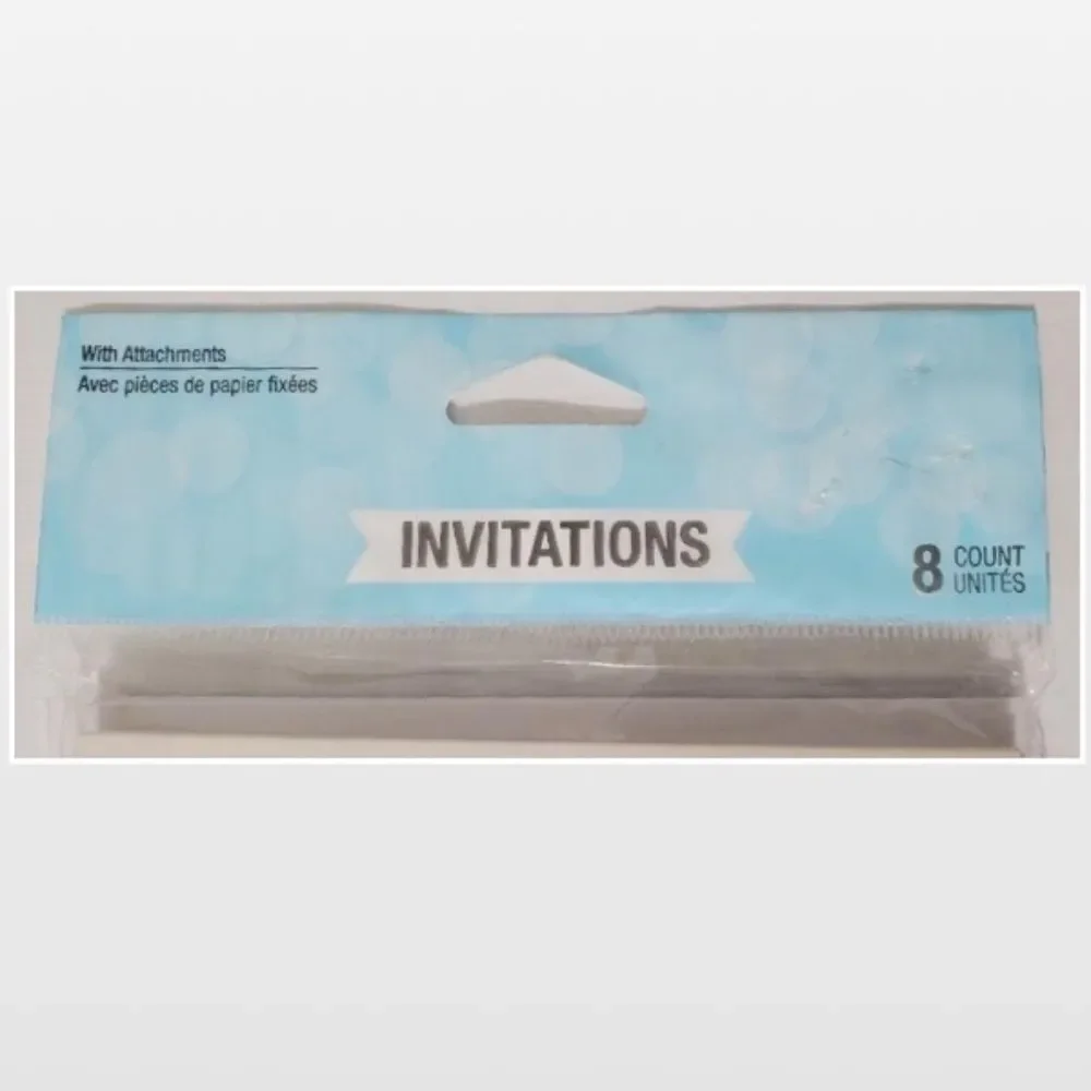 New Kid Blue Elephant Invitations Home